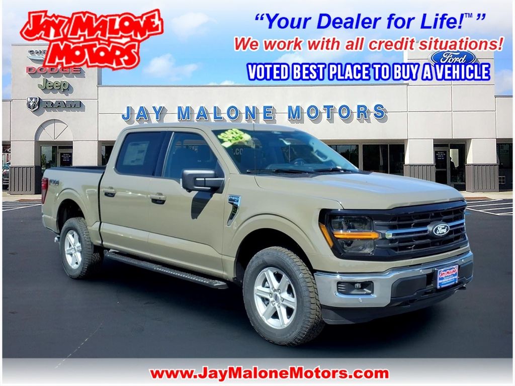 Gray 2026 Ford F-150 Pickup Truck Four-Wheel Drive Automatic