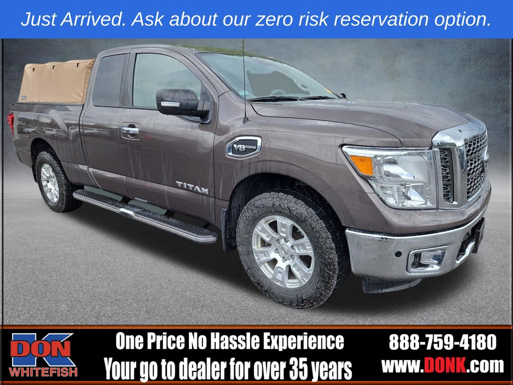 Java Metallic 2017 Nissan Titan SV King Cab 4WD Pickup Truck Four-Wheel Drive 7-Speed Automatic