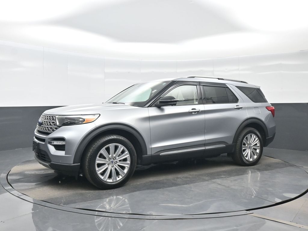 2020 Ford Explorer Limited Silver at Matthews Motors of Wilmington