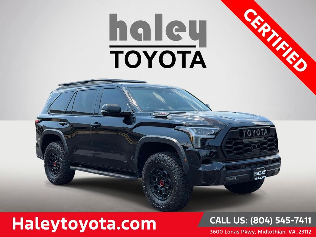 Midnight Black Metallic 2025 Toyota Sequoia SUV / Crossover Four-Wheel Drive Automatic