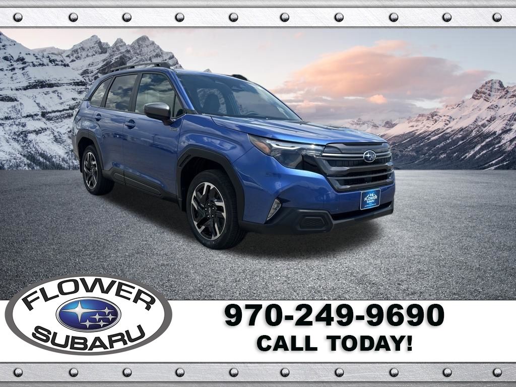 Blue 2026 Subaru Forester Hybrid SUV / Crossover All-Wheel Drive Continuously Variable Transmission