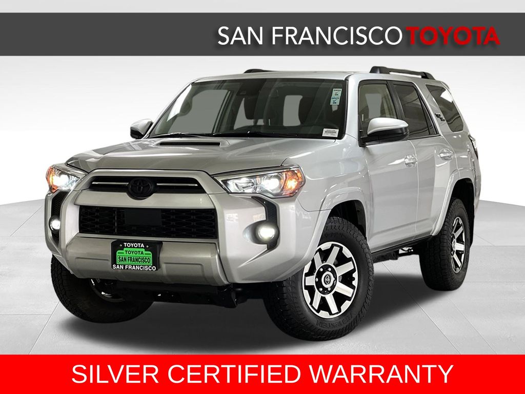 Classic Silver Metallic 2023 Toyota 4Runner SUV / Crossover Four-Wheel Drive 5-Speed Automatic