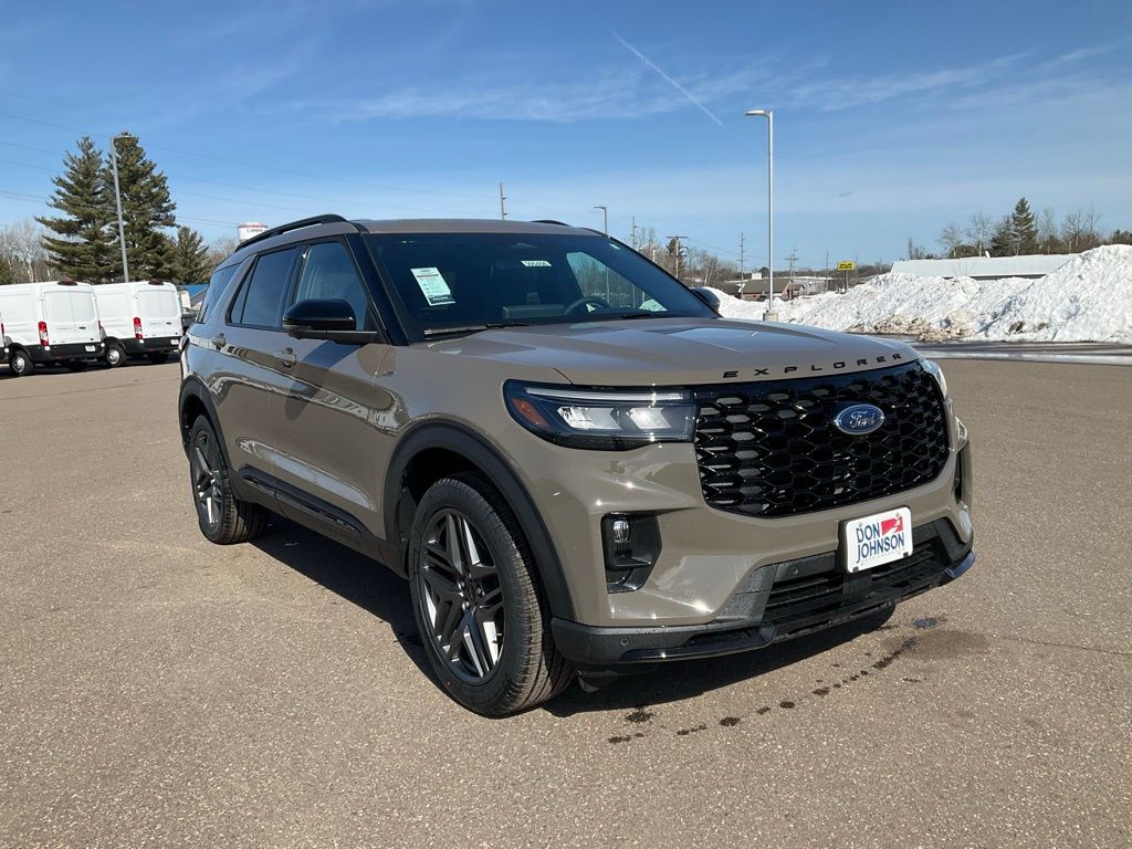 Marsh Gray 2026 Ford Explorer SUV / Crossover All-Wheel Drive Automatic