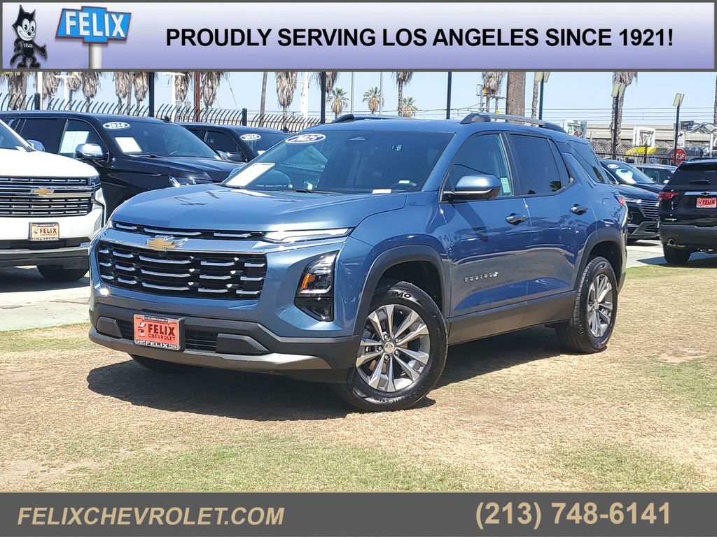 Lakeshore Blue Metallic 2025 Chevrolet Equinox SUV / Crossover Front-Wheel Drive Continuously Variable Transmission