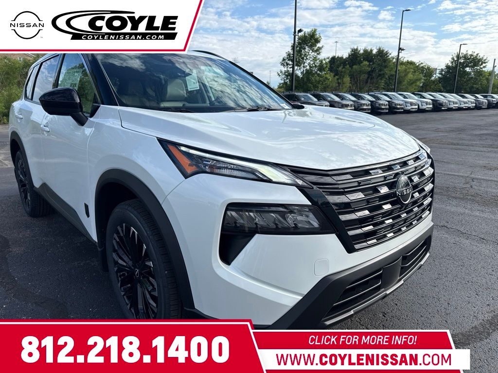 Everest White Pearl Tricoat 2026 Nissan Rogue SUV / Crossover All-Wheel Drive Continuously Variable Transmission