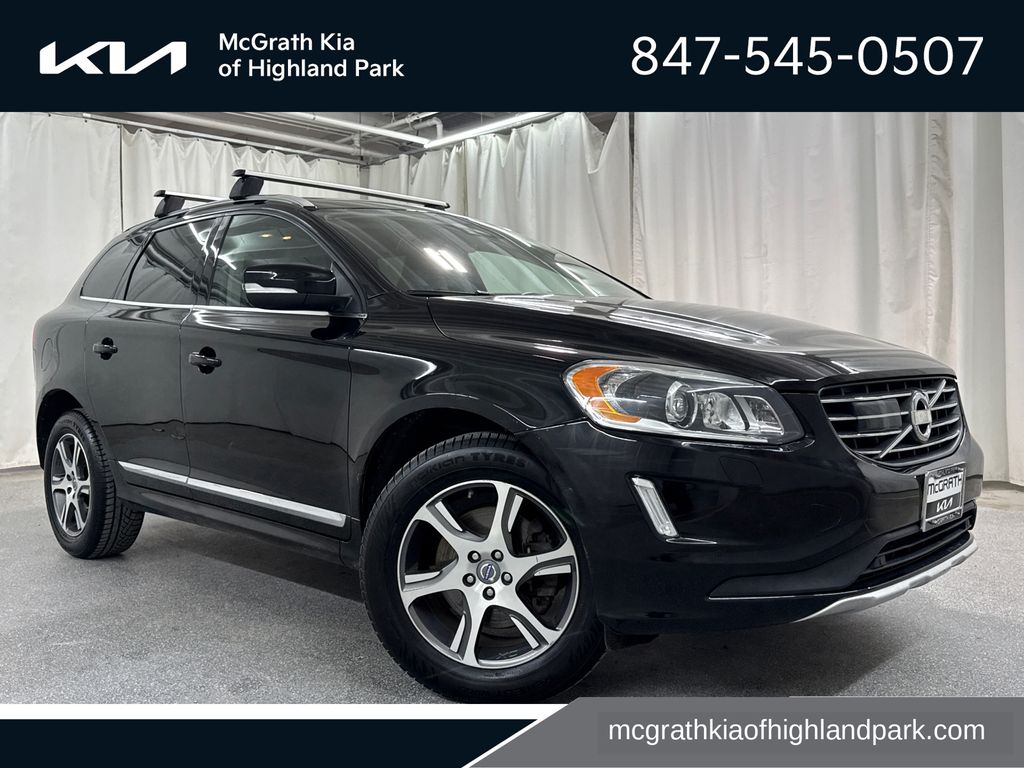 Black / Stone 2015 Volvo XC60 SUV / Crossover All-Wheel Drive 6-Speed Automatic
