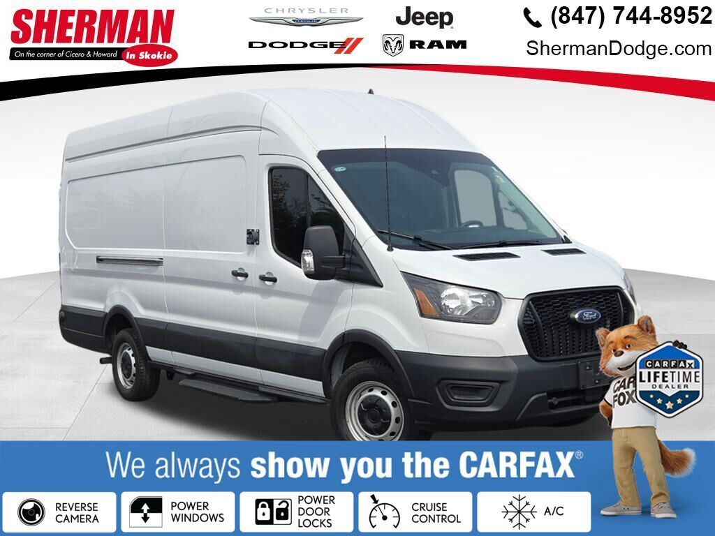 Oxford White 2024 Ford Transit Cargo Van Rear-Wheel Drive Automatic