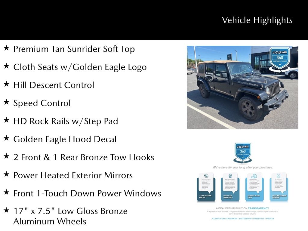 2018 Jeep Wrangler JK Unlimited Sport