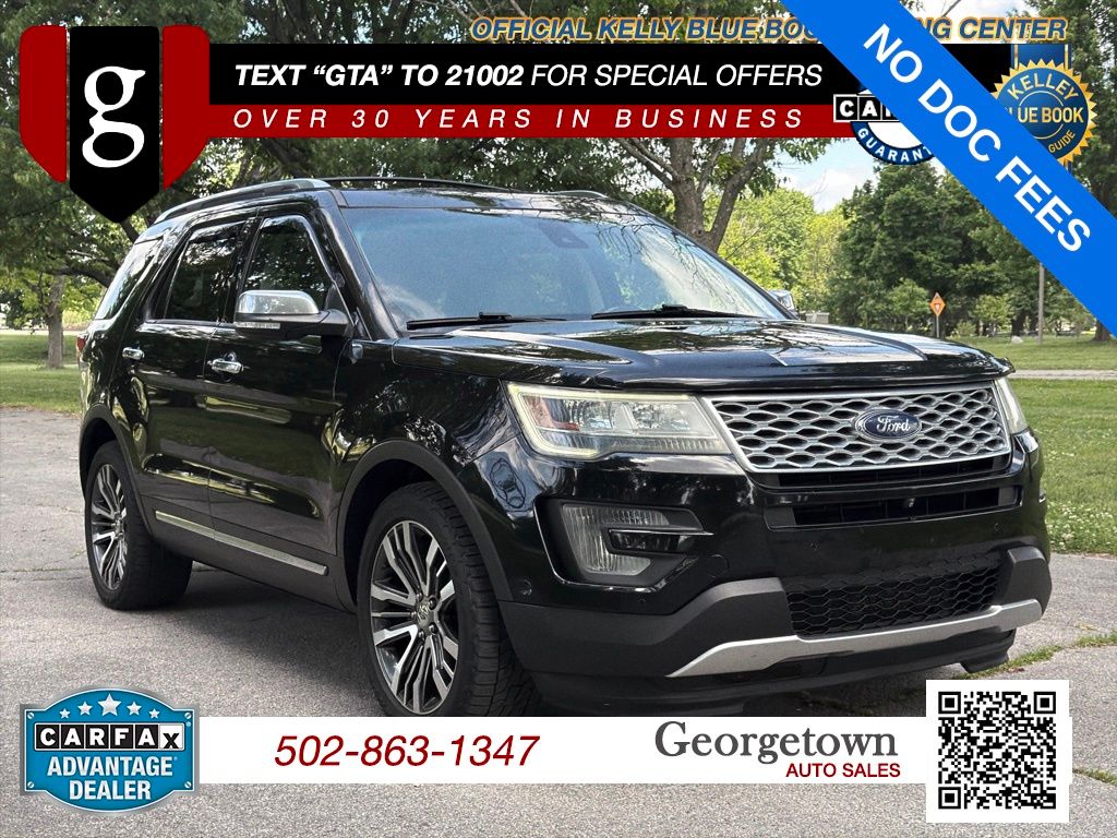 2016 Ford Explorer Platinum