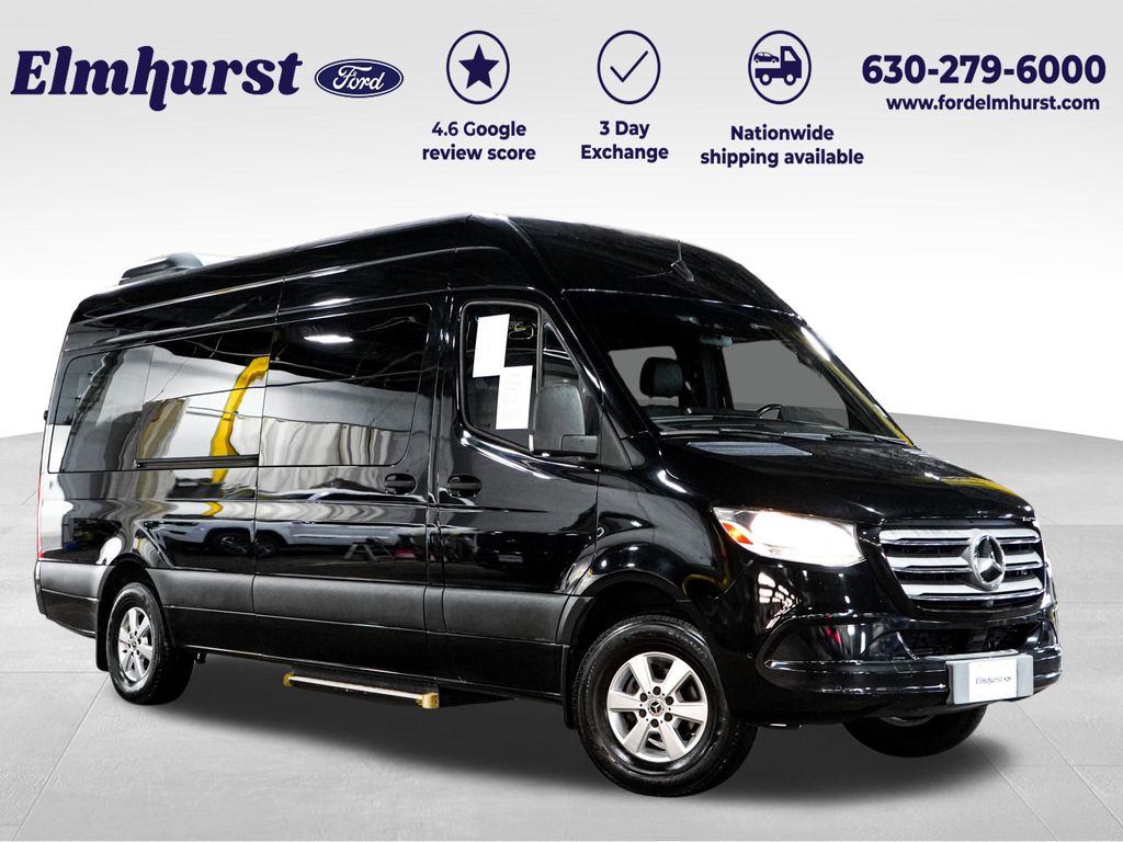 Jet Black 2020 Mercedes-Benz Sprinter Van 4X2 7-Speed Automatic