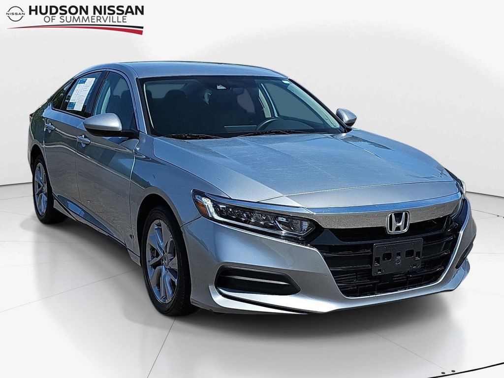 Gray 2020 Honda Accord Sedan Front-Wheel Drive Continuously Variable Transmission
