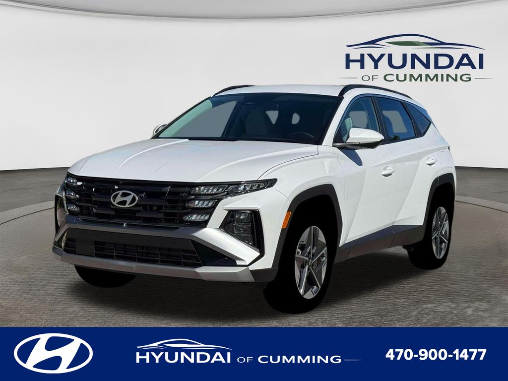 Creamy White Pearl 2026 Hyundai Tucson Hybrid SUV / Crossover All-Wheel Drive 6-Speed Automatic