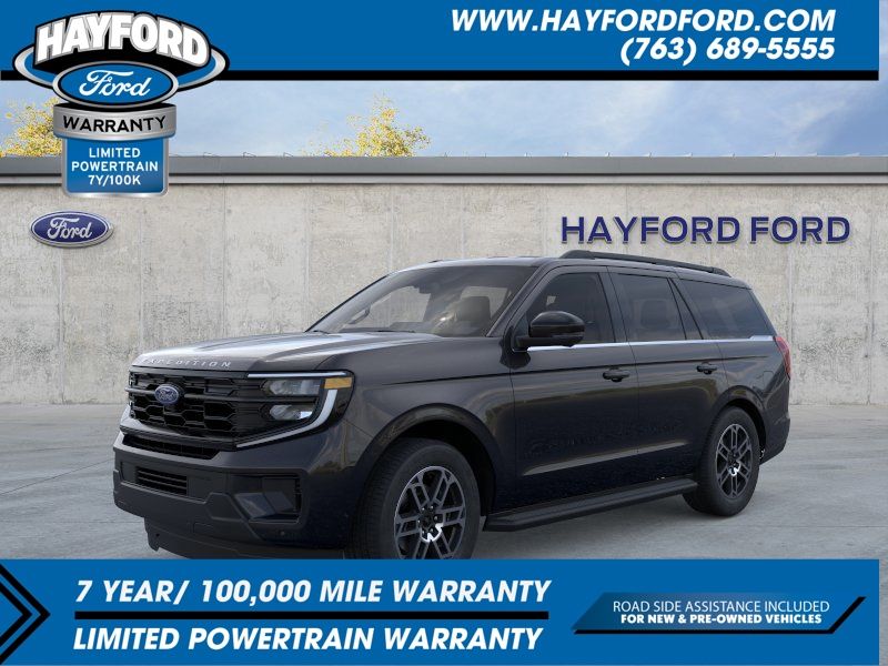 Agate Black Metallic 2026 Ford Expedition Active 4WD SUV / Crossover Four-Wheel Drive Automatic