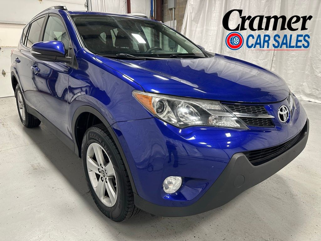 Blue Crush Metallic 2015 Toyota RAV4 XLE AWD SUV / Crossover All-Wheel Drive 6-Speed Automatic
