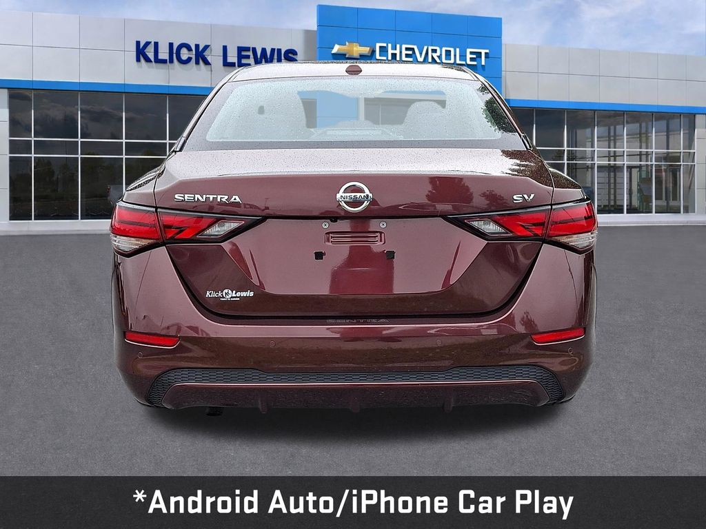 2022 Nissan Sentra SV Red at South Hills Kia