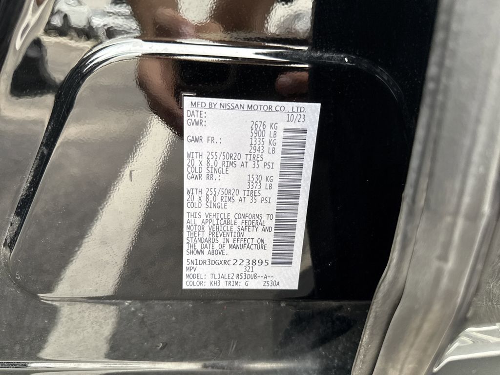 2024 Nissan Pathfinder Platinum Black at Central Houston Nissan