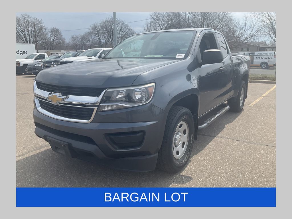 Cyber Gray Metallic 2016 Chevrolet Colorado Work Truck Extended Cab LB RWD Pickup Truck 4X2 6-Speed Automatic
