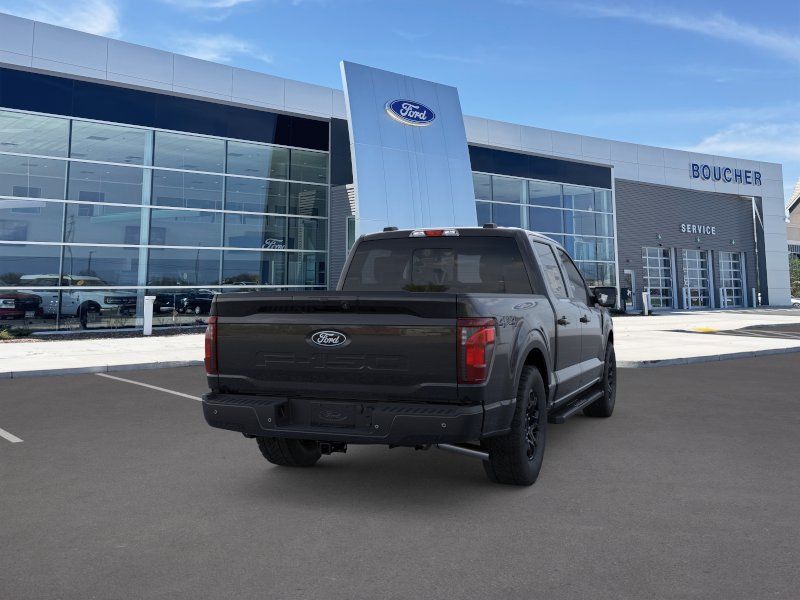 New 2026 Agate Black Metallic Ford XLT image 8