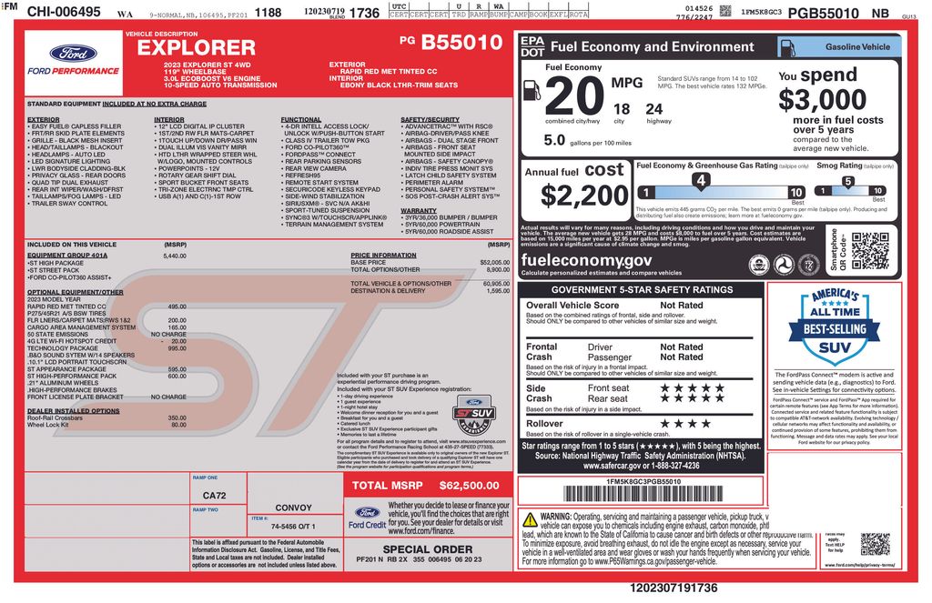2023 Ford Explorer ST