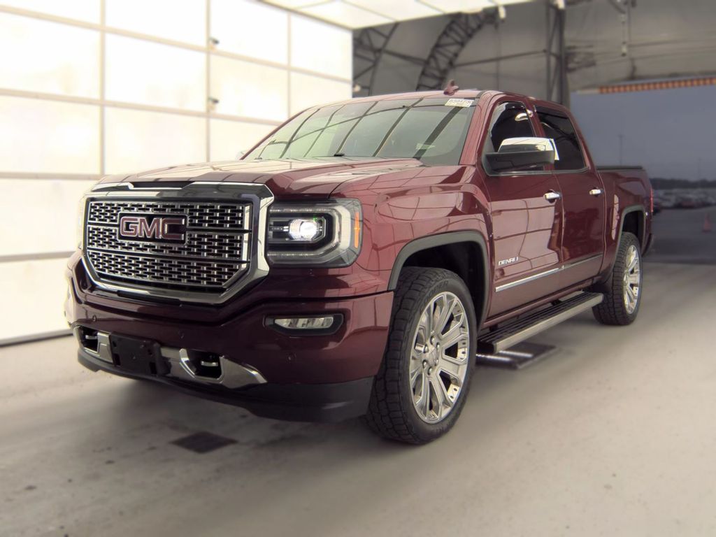 Crimson Red 2017 GMC Sierra 1500 Pickup Truck Four-Wheel Drive 8-Speed Automatic Overdrive