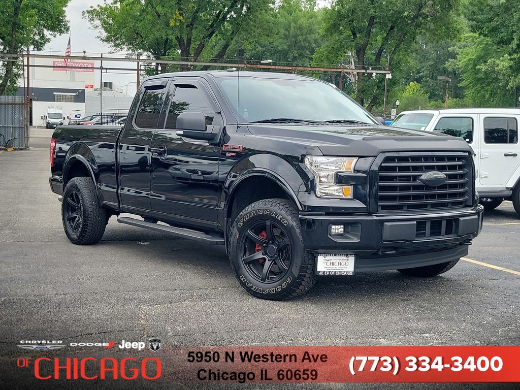 Shadow Black 2017 Ford F-150 Pickup Truck Four-Wheel Drive Automatic