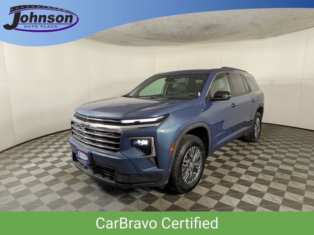 Lakeshore Blue Metallic 2025 Chevrolet Traverse LT AWD SUV / Crossover Four-Wheel Drive 8-Speed Automatic