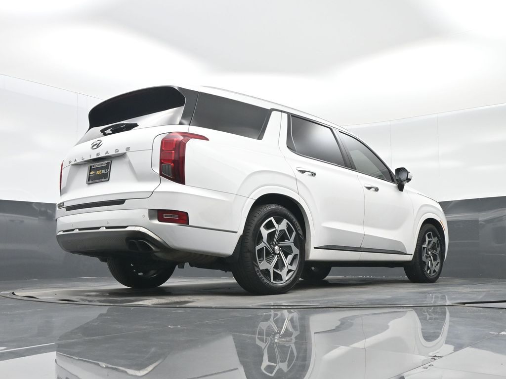 2022 Hyundai Palisade Calligraphy White at Matthews Motors of Wilmington