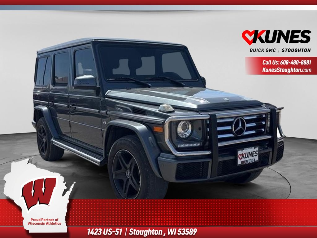 Black (Charcoal) 2017 Mercedes-Benz G-Class SUV / Crossover All-Wheel Drive 7-Speed Automatic