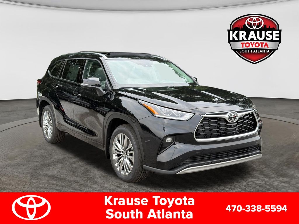 Midnight Black Metallic 2026 Toyota Highlander SUV / Crossover All-Wheel Drive 8-Speed Automatic