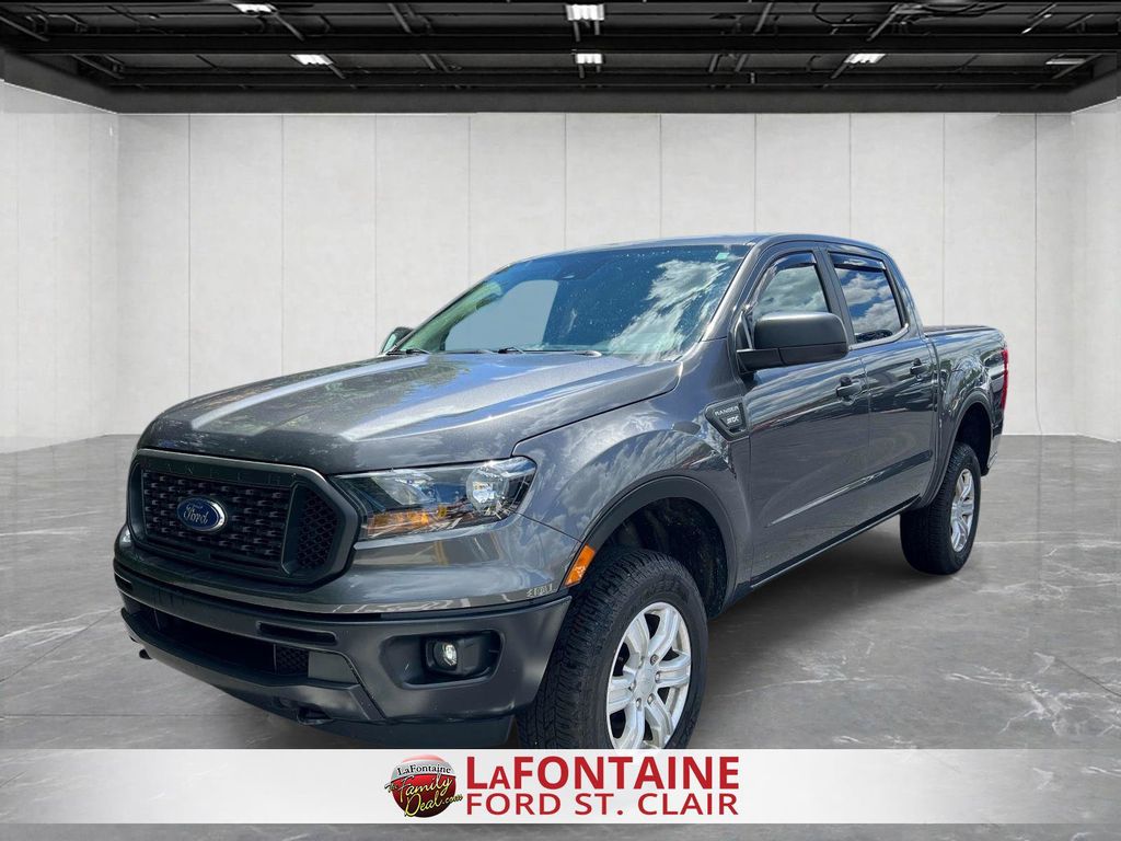 Gray (Magnetic) 2020 Ford Ranger XL SuperCrew 4WD Pickup Truck Four-Wheel Drive Automatic