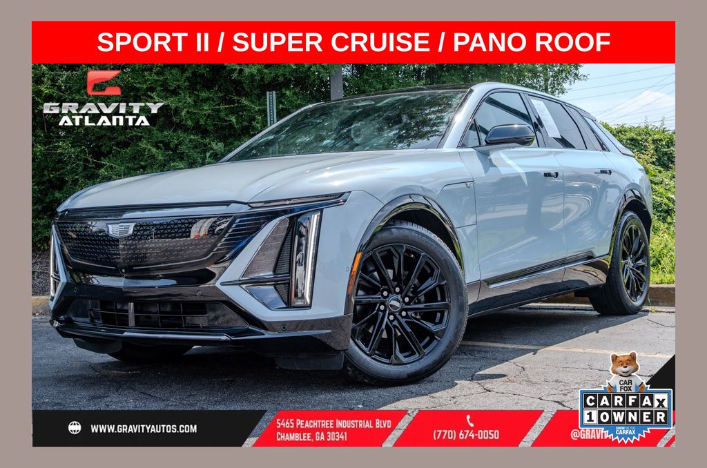 Nimbus Metallic 2024 Cadillac LYRIQ SUV / Crossover All-Wheel Drive 1-Speed Automatic
