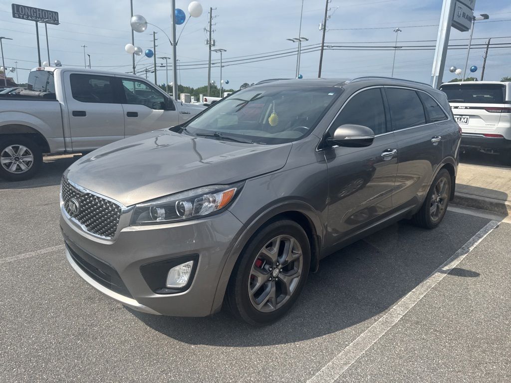 Titanium Silver 2016 Kia Sorento SX V6 SUV / Crossover Front-Wheel Drive 6-Speed Automatic