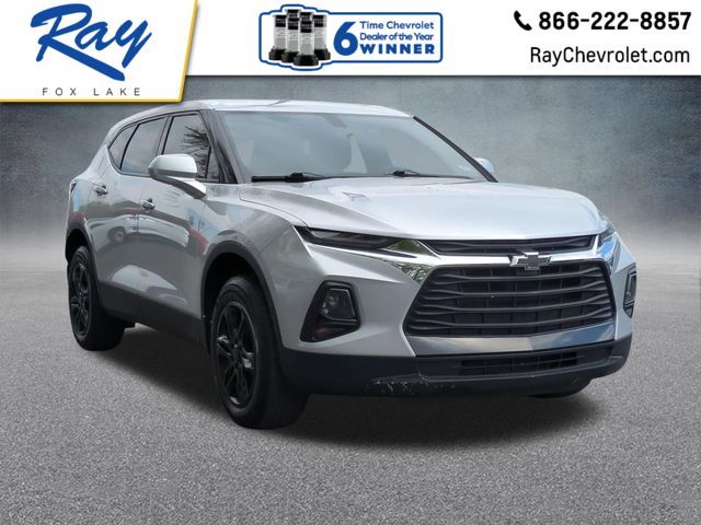 Silver Ice Metallic 2019 Chevrolet Blazer 1LT FWD SUV / Crossover Front-Wheel Drive 9-Speed Automatic