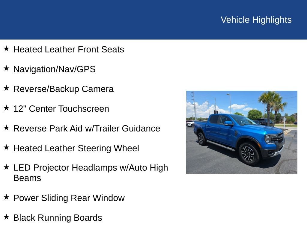 2024 Ford Ranger LARIAT