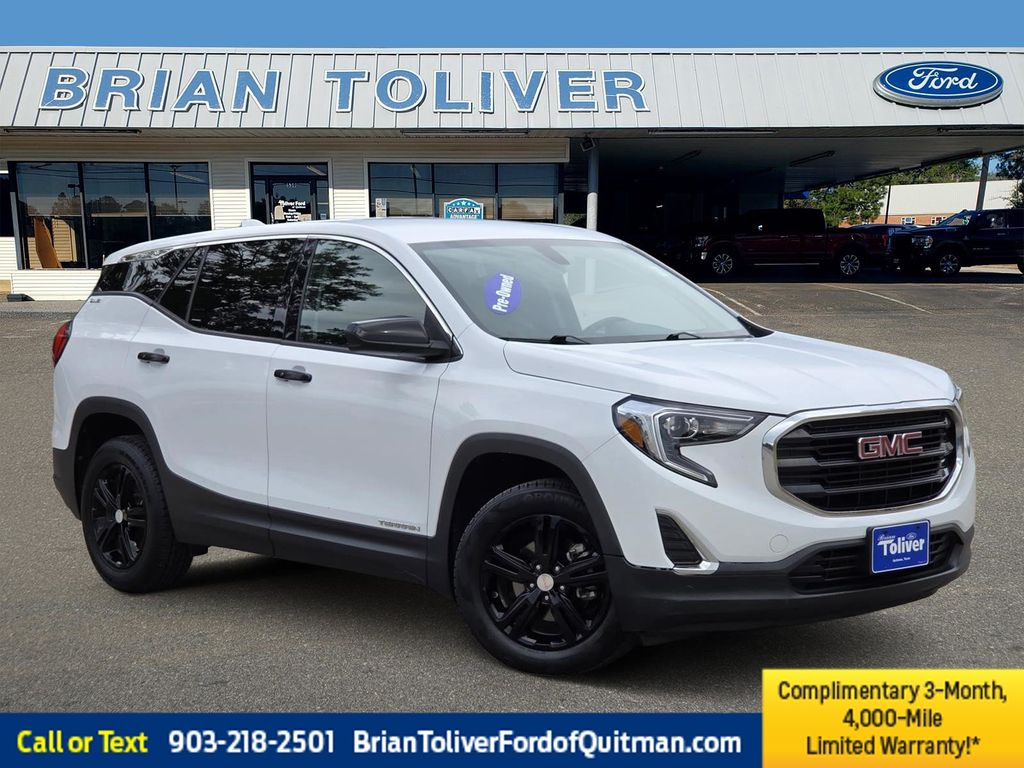 Summit White 2018 GMC Terrain SUV / Crossover Front-Wheel Drive 9-Speed Automatic