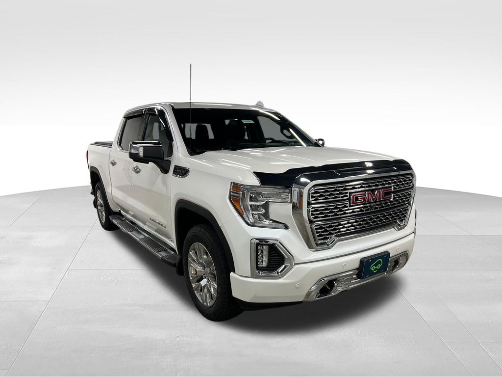 White Frost Tricoat 2020 GMC Sierra 1500 Pickup Truck Four-Wheel Drive Automatic