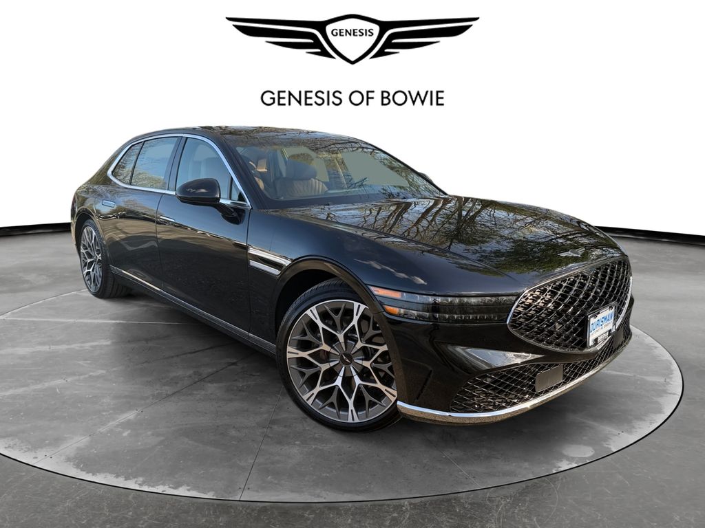 Vik Black 2025 Genesis G90 3.5T e-Supercharger AWD Sedan All-Wheel Drive 8-Speed Automatic