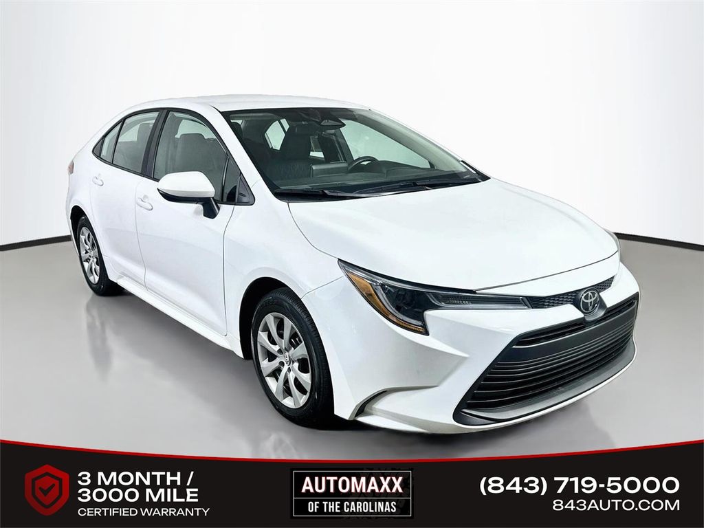 Ice 2024 Toyota Corolla Sedan Front-Wheel Drive Continuously Variable Transmission