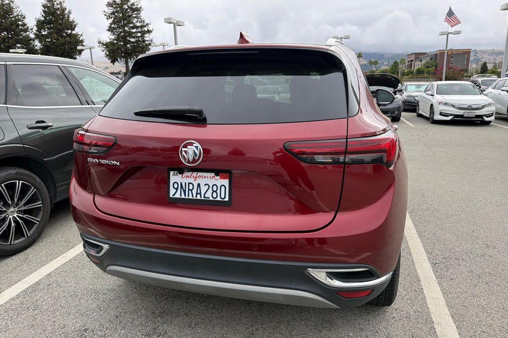 Used 2021 Cinnabar Metallic Buick Preferred image 6
