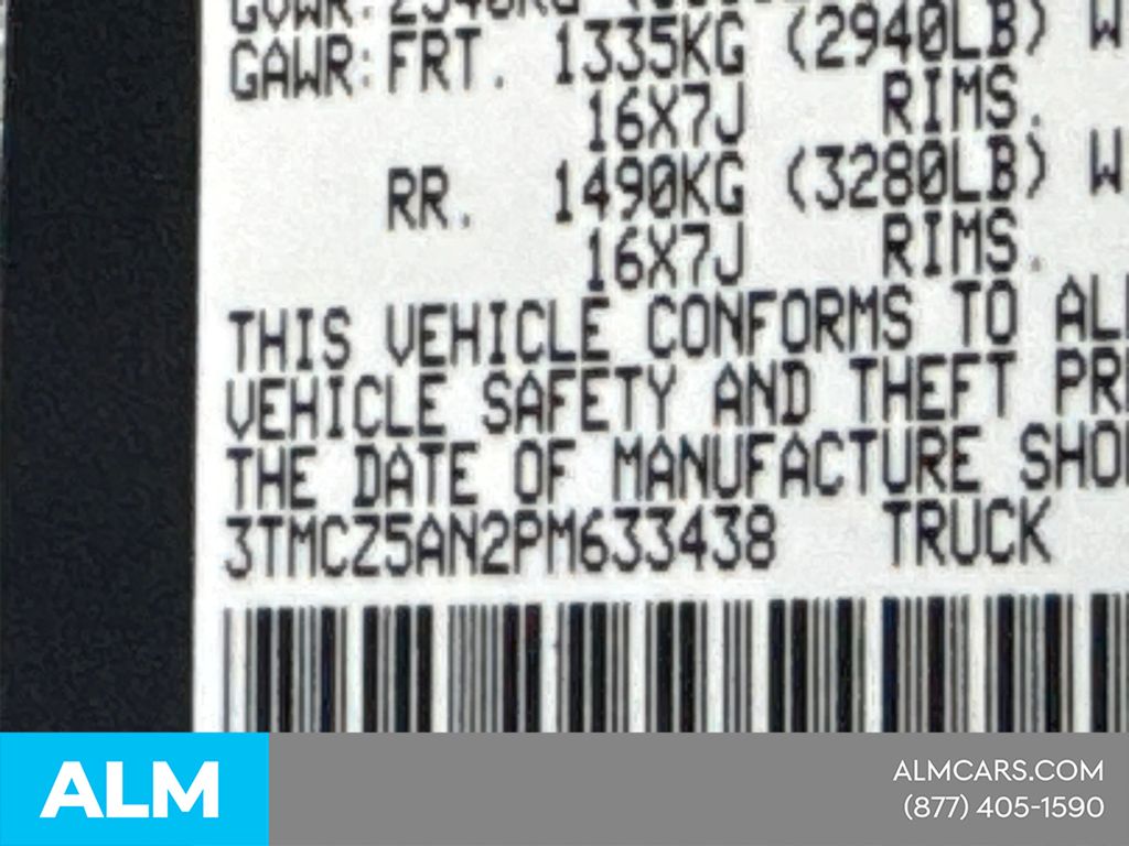 Used 2023 Gray Toyota SR5 image 34
