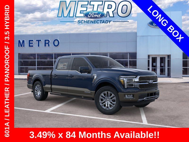 Antimatter Blue Metallic 2026 Ford F-150 Pickup Truck Four-Wheel Drive Automatic