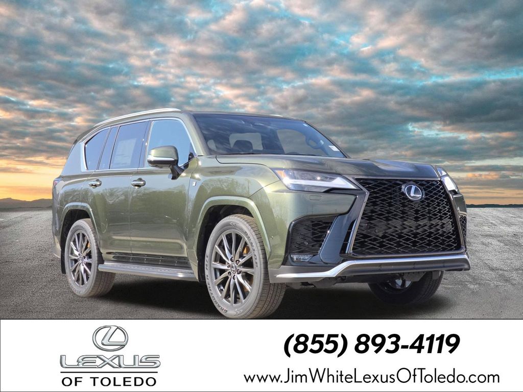 Nori Green Pearl 2026 Lexus LX Hybrid 700h F SPORT Handling AWD SUV / Crossover All-Wheel Drive Automatic