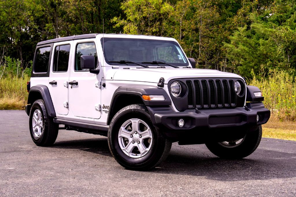 Used Car 2020 Jeep Wrangler  Unlimited Sport S For Sale Under $30,000 In Taylor, Texas