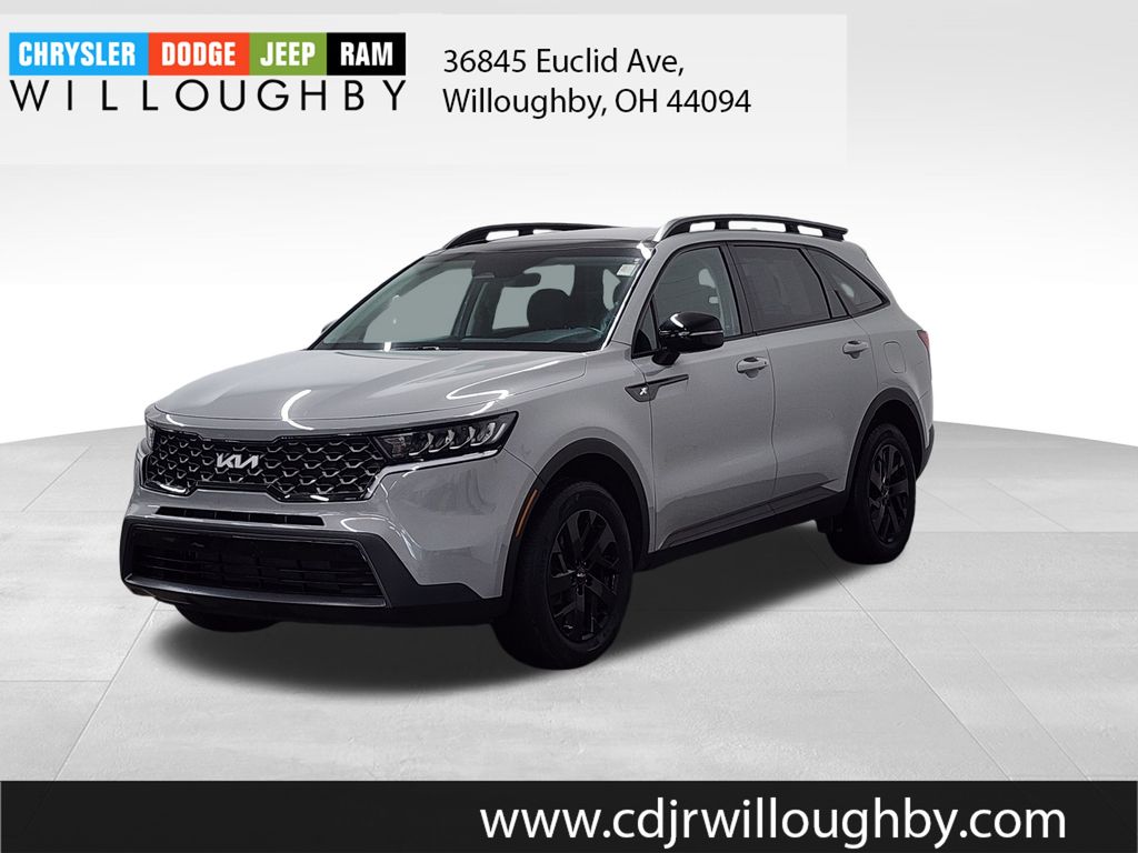 Wolf Gray 2023 Kia Sorento X-Line S AWD SUV / Crossover All-Wheel Drive 8-Speed Automatic