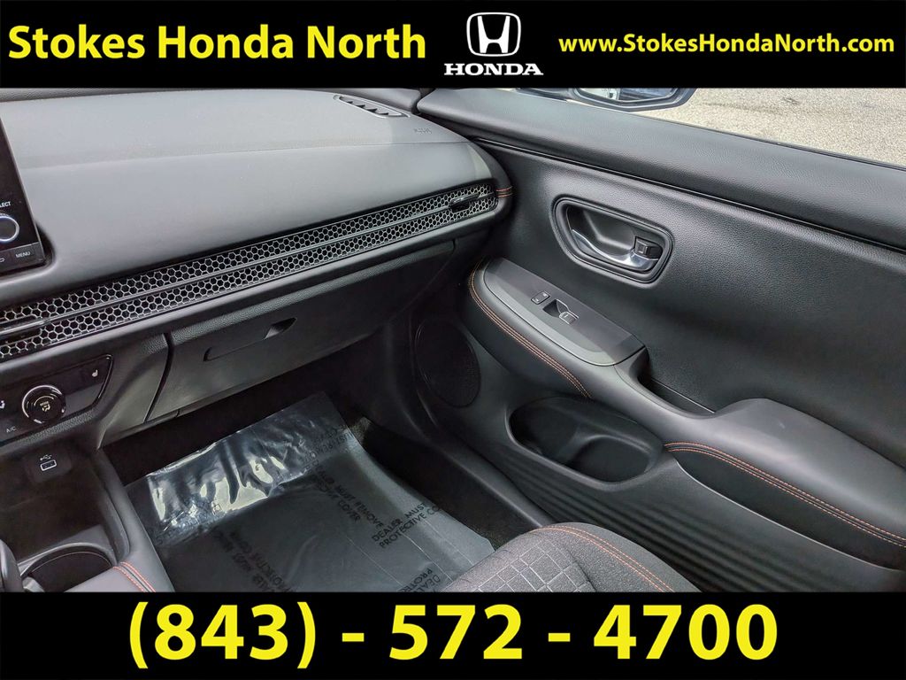 2024 Honda HR-V Sport White at Lugoff Nissan