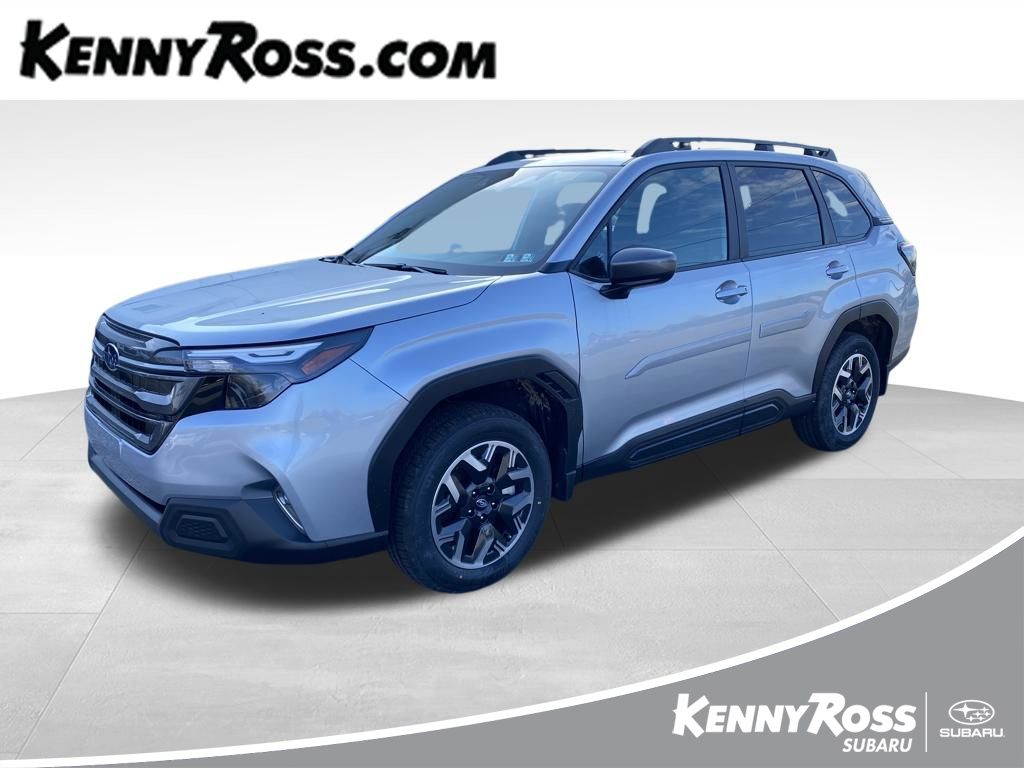 Ice Silver Metallic 2026 Subaru Forester Crossover AWD SUV / Crossover All-Wheel Drive Continuously Variable Transmission