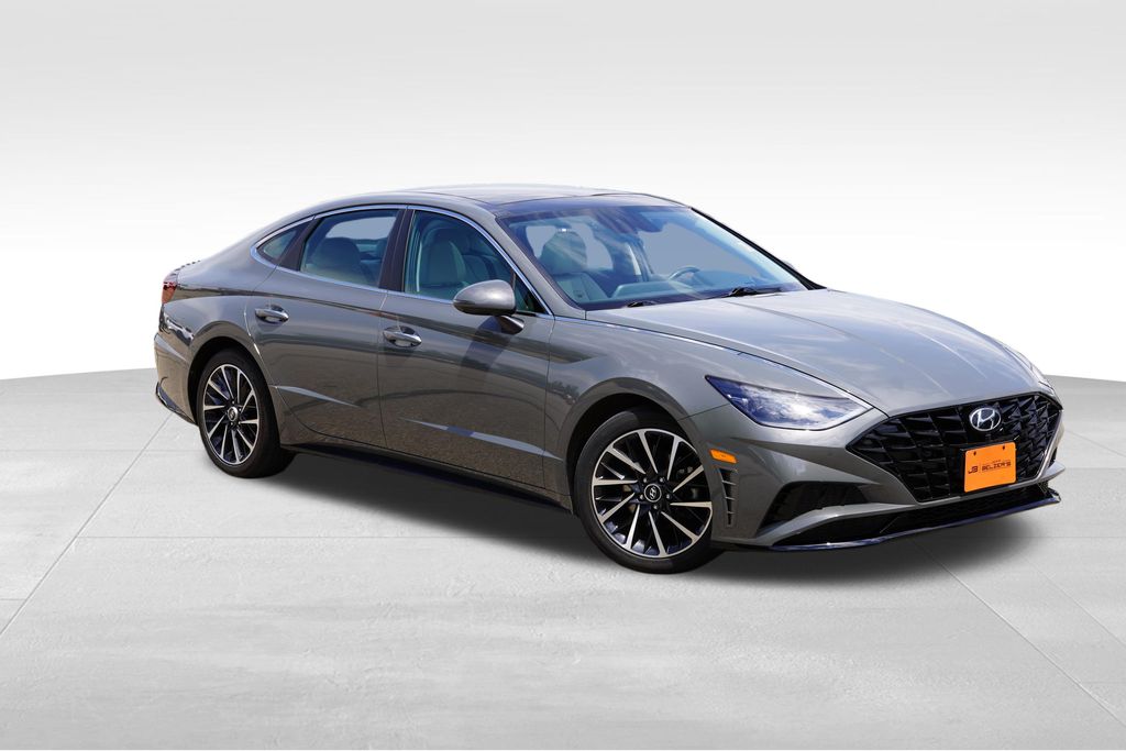 Hampton Gray 2023 Hyundai Sonata Sedan Front-Wheel Drive 8-Speed Automatic