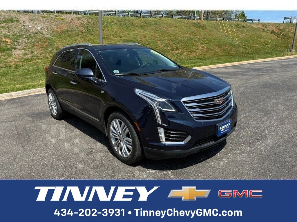 Dark Adriatic Blue Metallic 2017 Cadillac XT5 Premium Luxury AWD SUV / Crossover Four-Wheel Drive 8-Speed Automatic