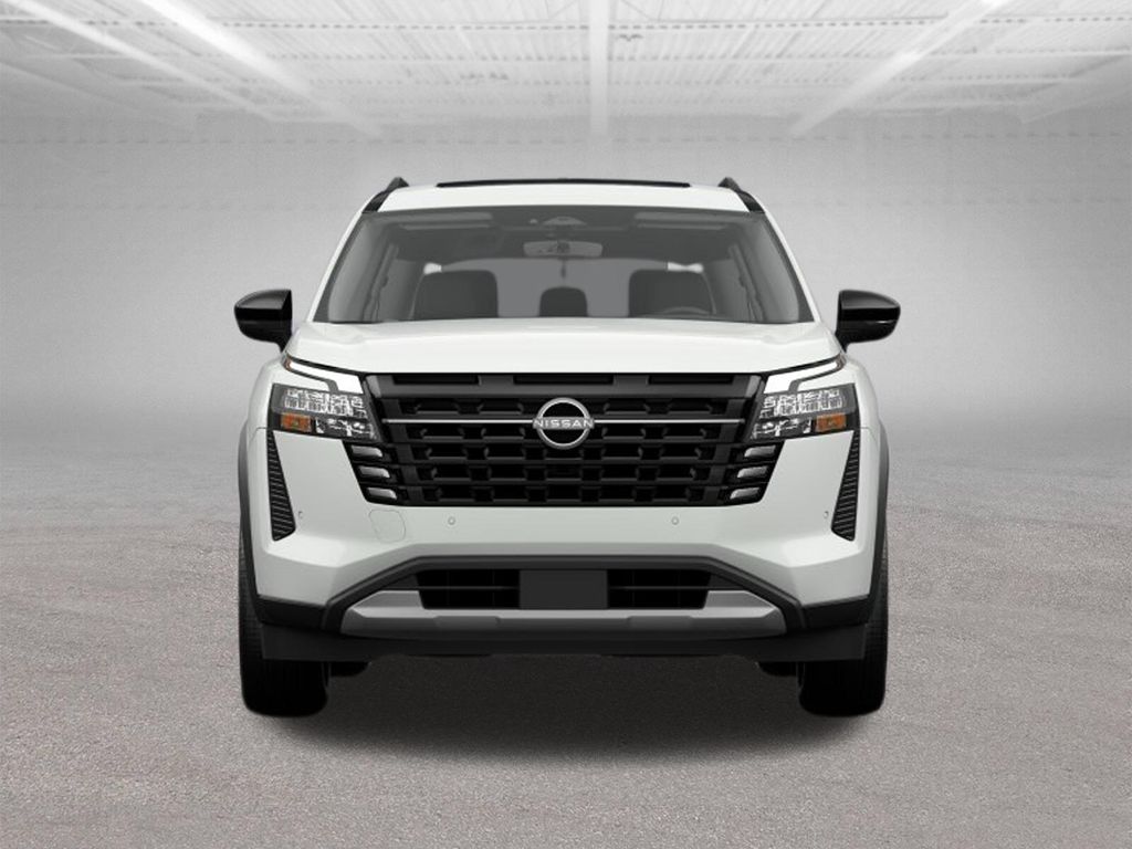 2026 Nissan Pathfinder SL White at John Sisson Motors