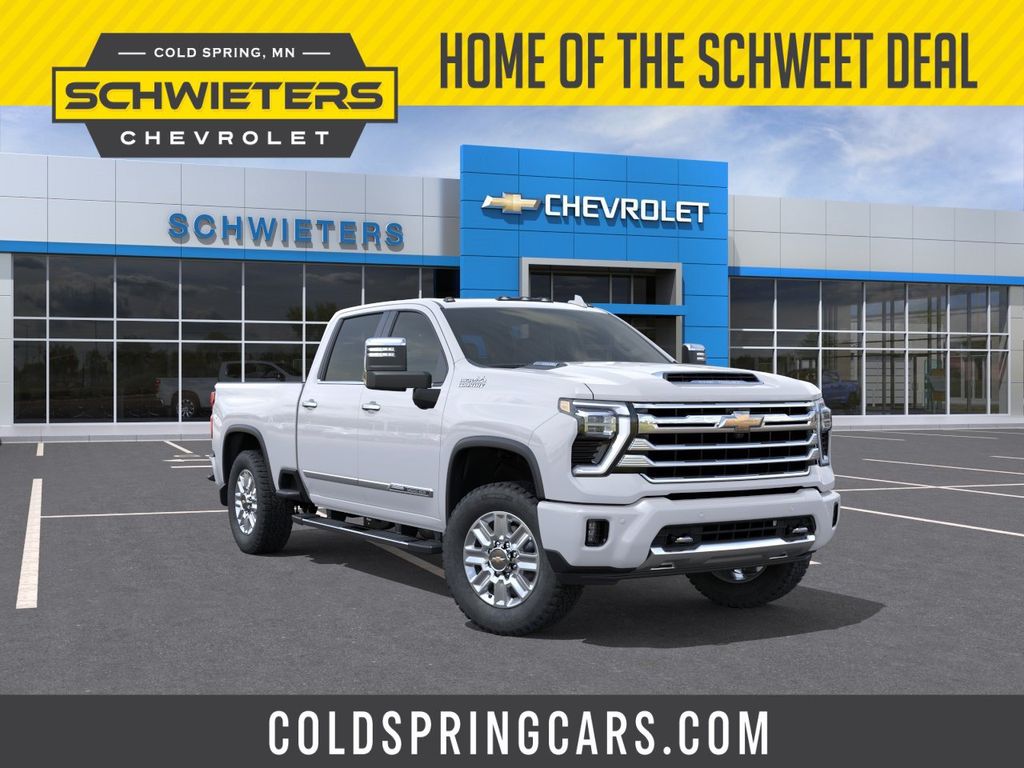 Summit White 2026 Chevrolet Silverado 3500HD Pickup Truck Four-Wheel Drive Automatic